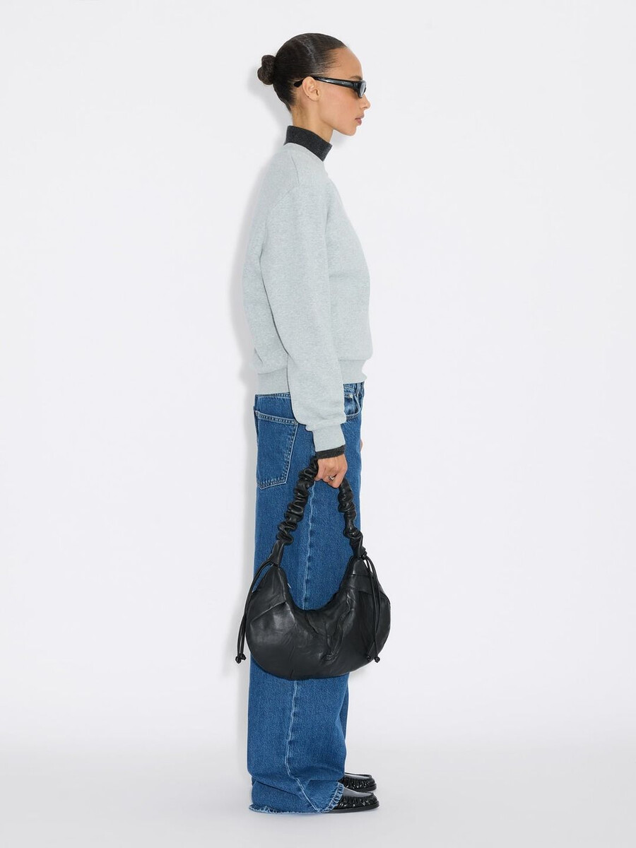 kožená kabelka leni slouchy cocoon