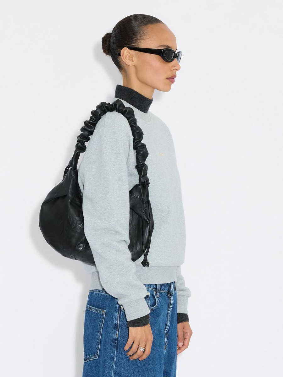kožená kabelka leni slouchy cocoon