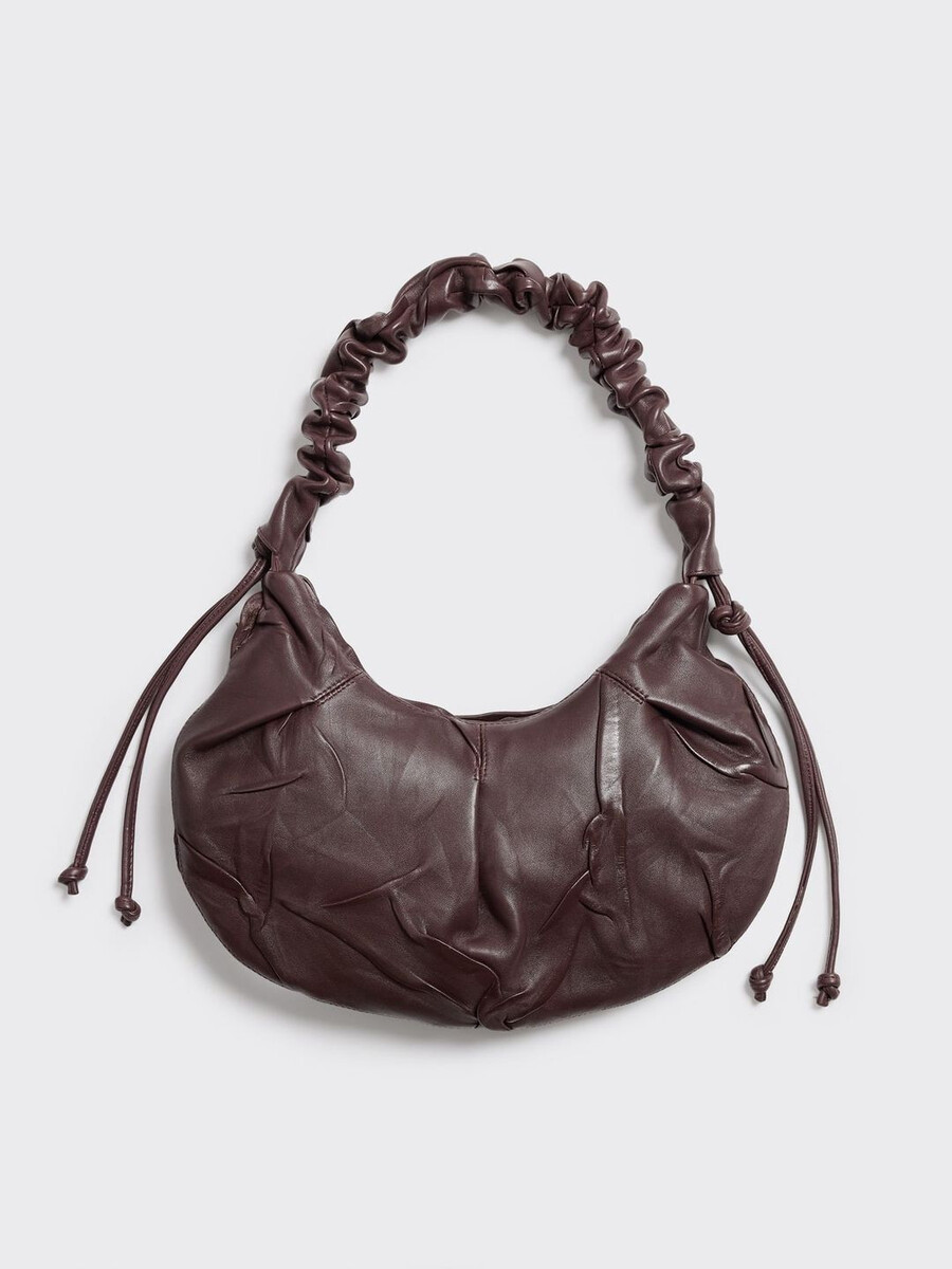 kožená kabelka leni slouchy cocoon