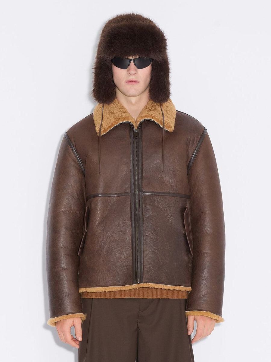 bunda lou shearling