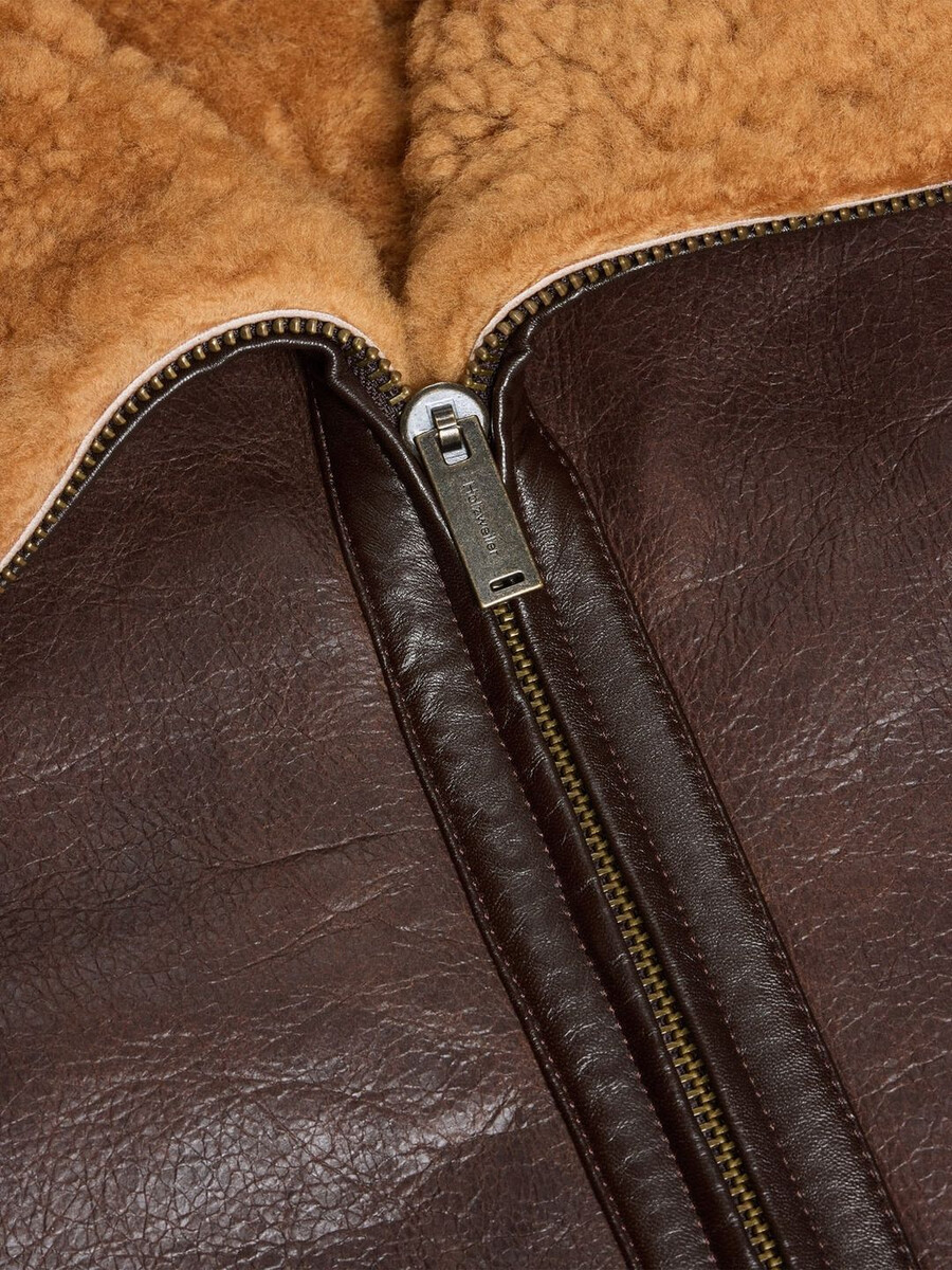 bunda lou shearling