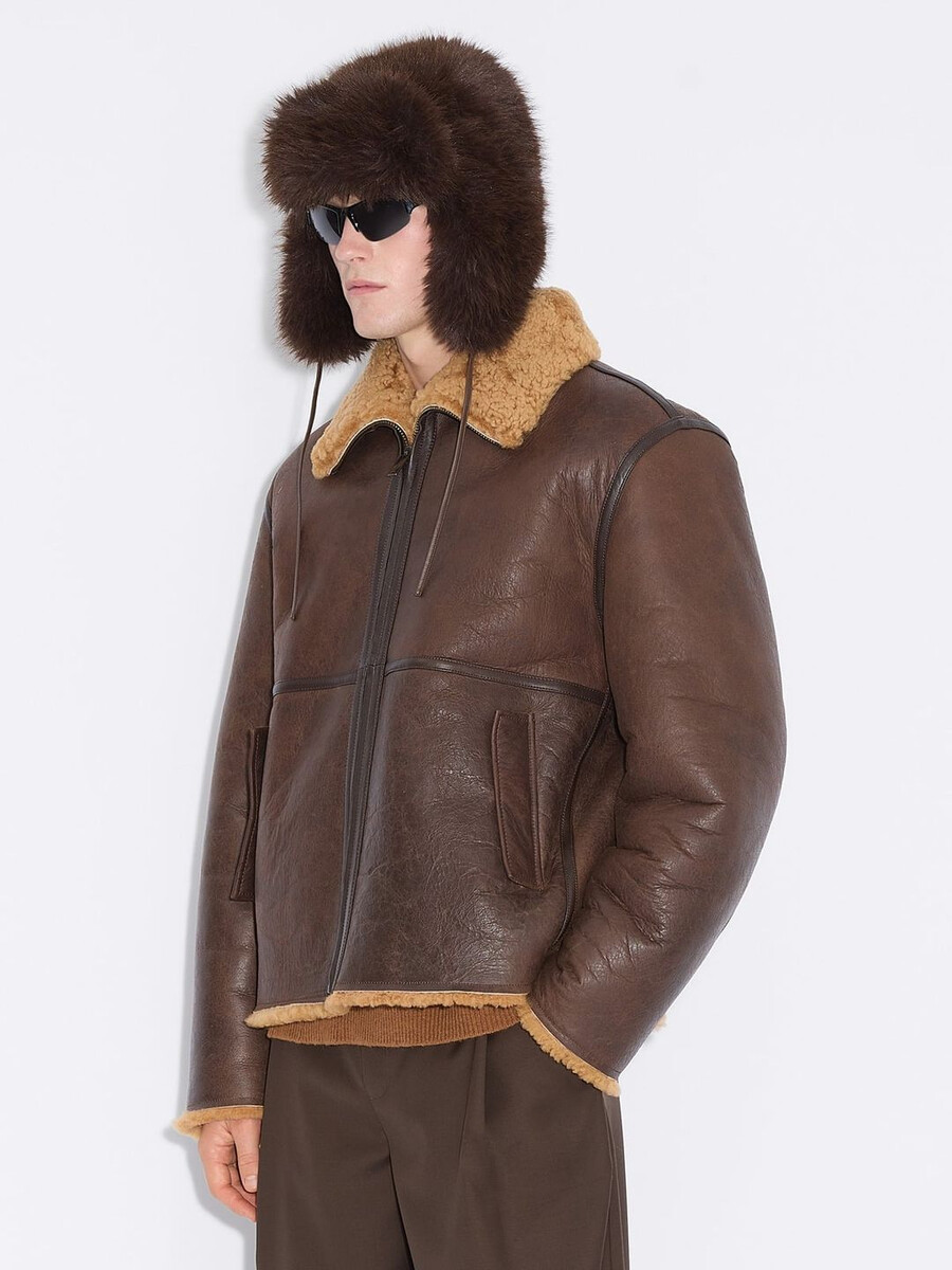 bunda lou shearling