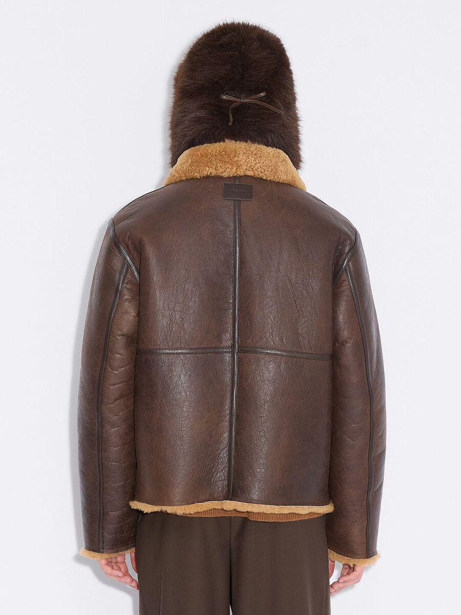 bunda lou shearling