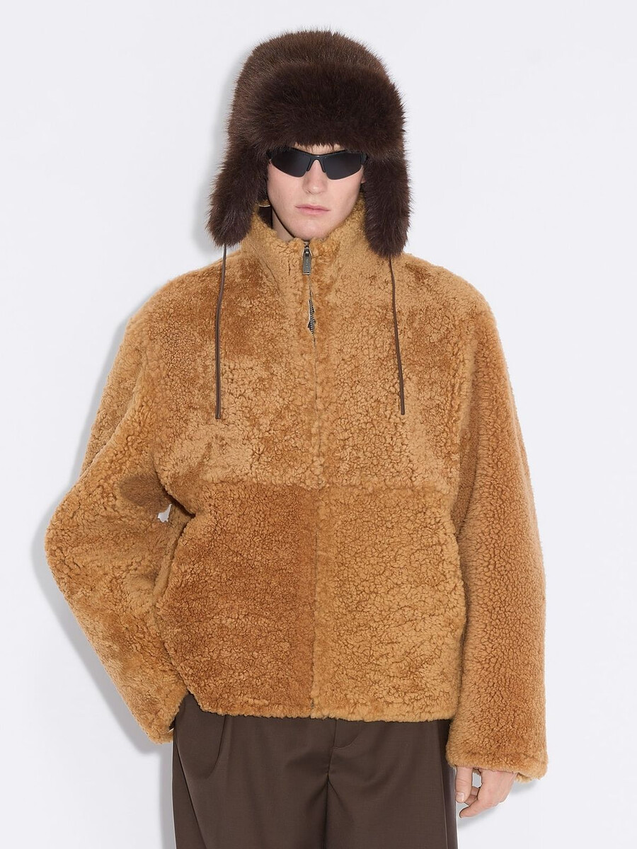 bunda lou shearling