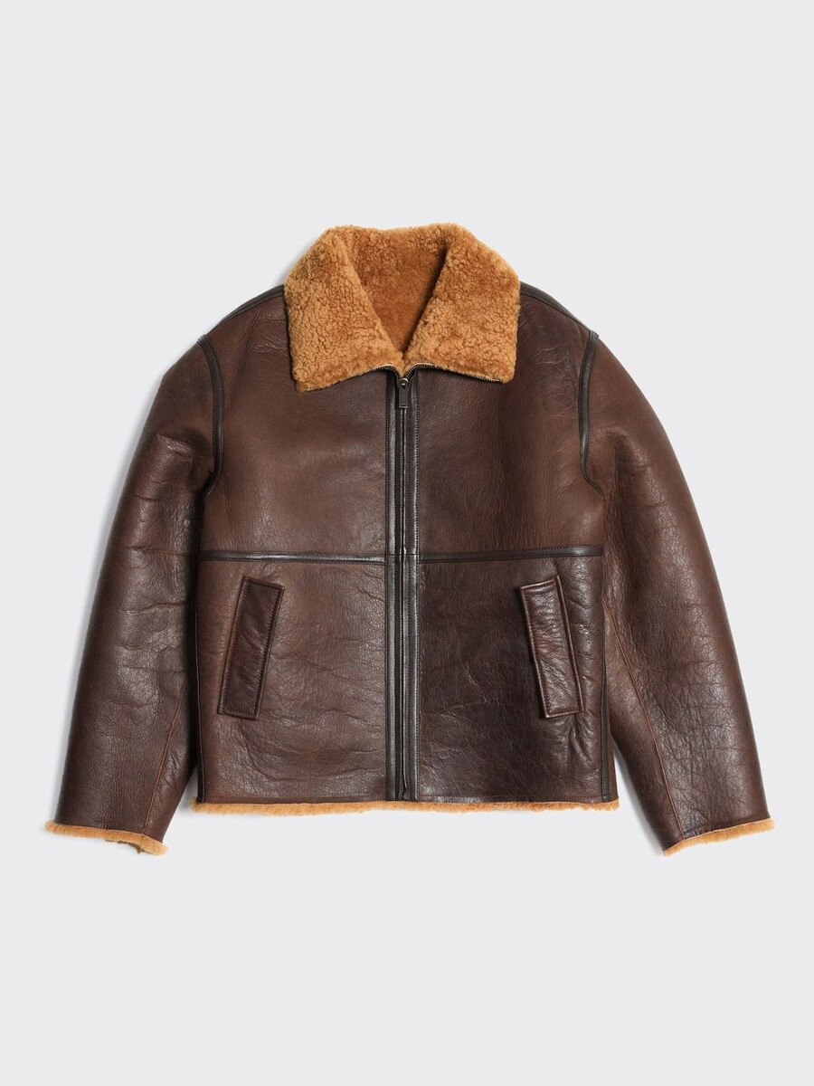 bunda lou shearling